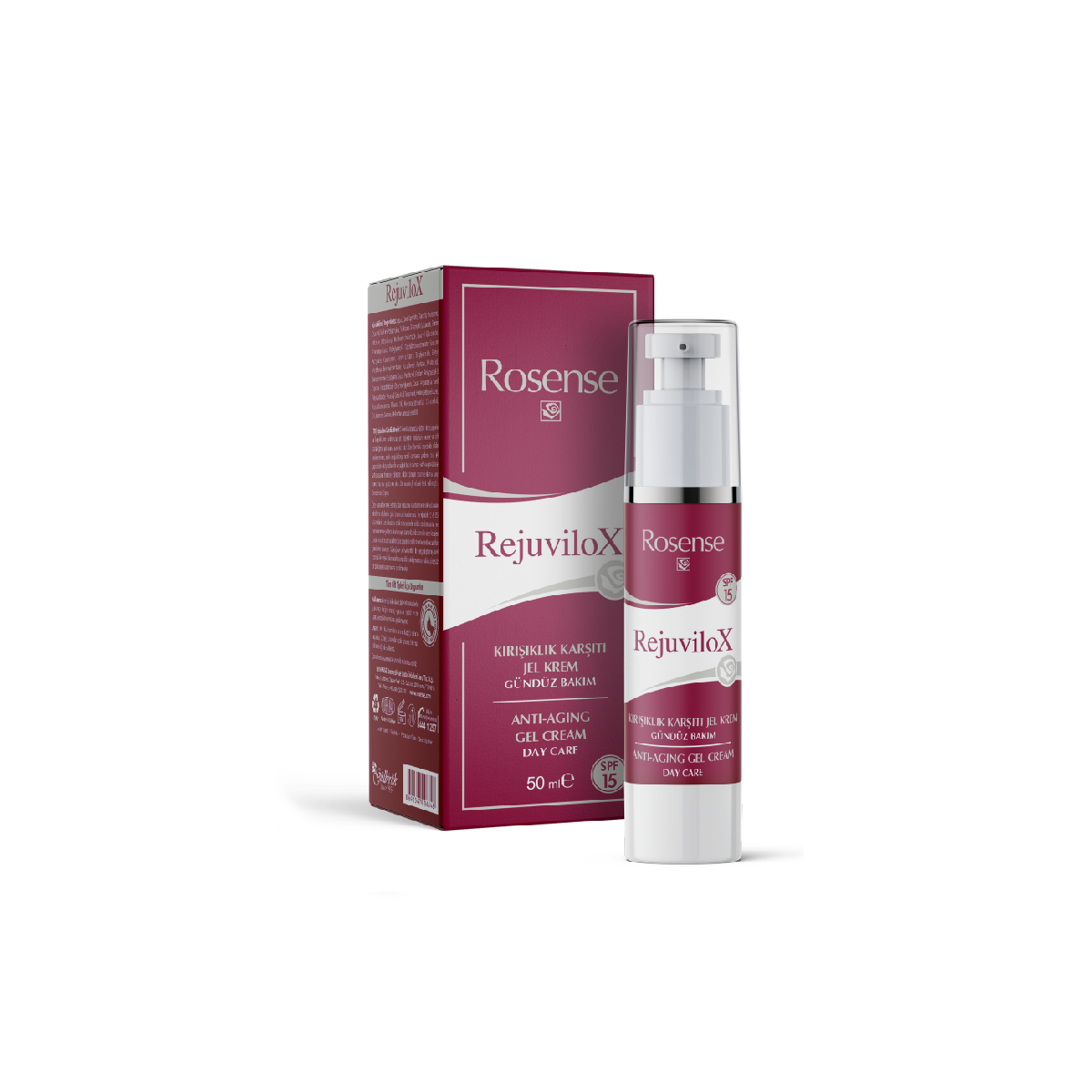 Adsız(1) Rejuvilox Kırışıklık Karşıtı Jel Krem - Gündüz Bakım - 50 ml | Rosense® - Görsel 1