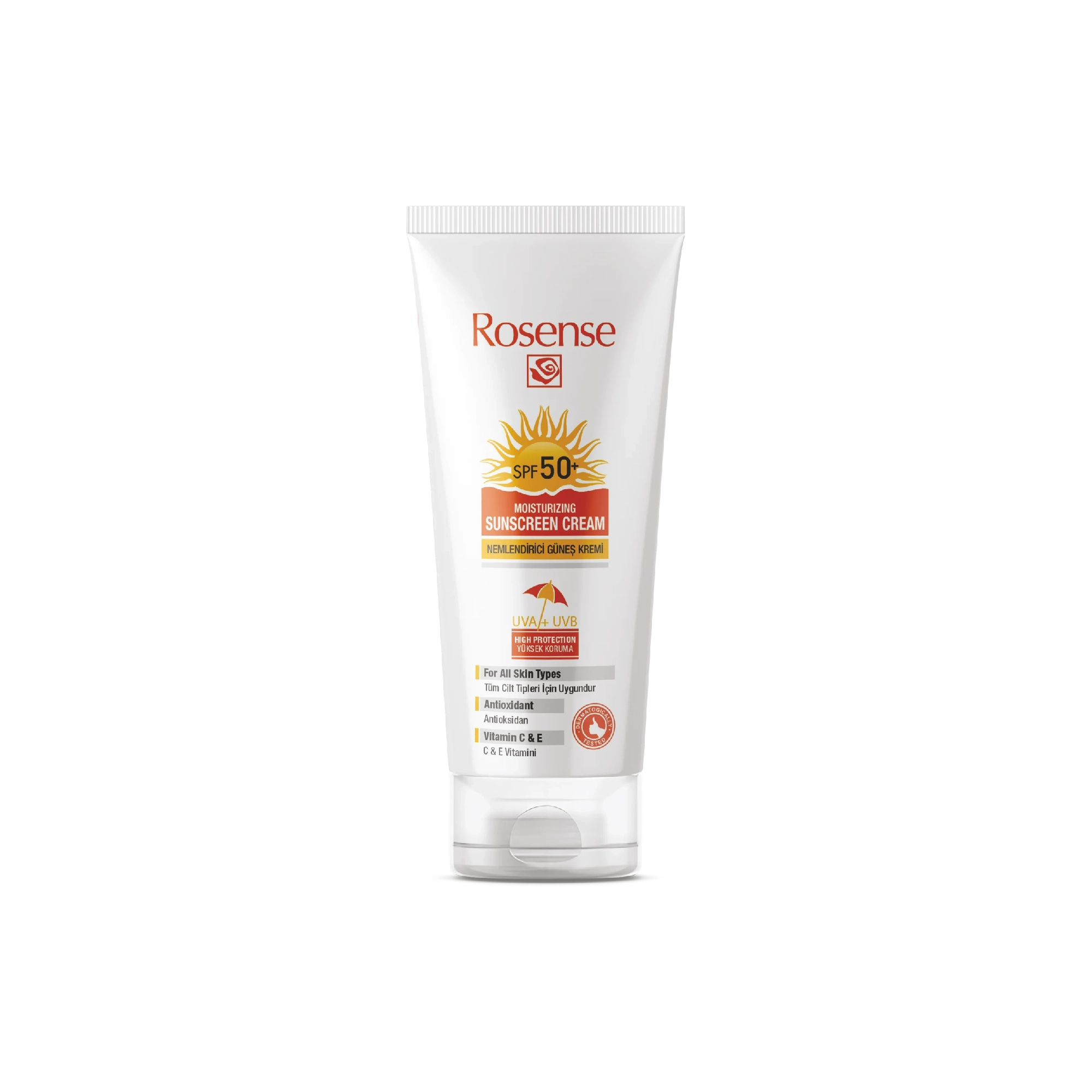 güneşkremirosense Güneş Kremi (SPF 50+) 150 ml | Rosense® - Görsel 1