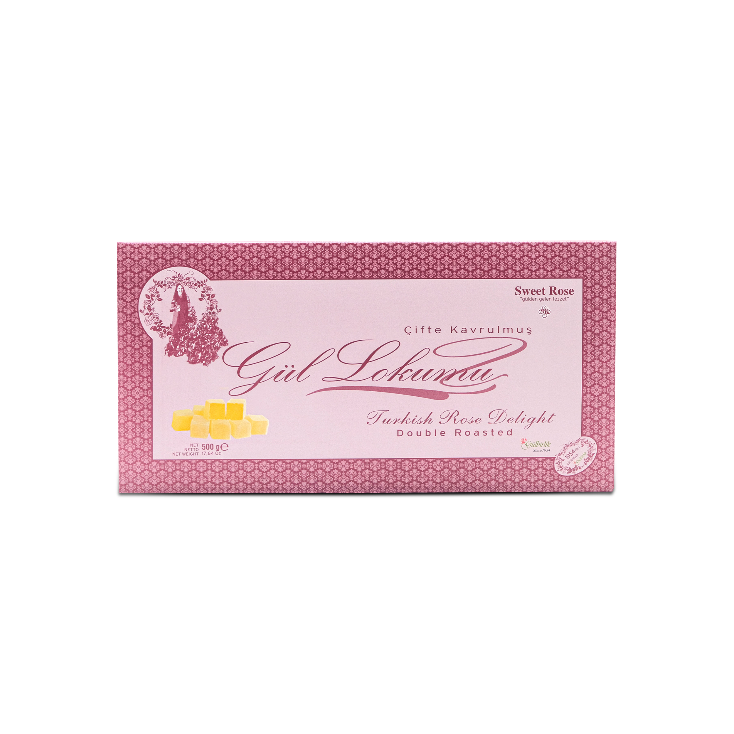 Çifte Kavrulmuş Lokum 500 Gr