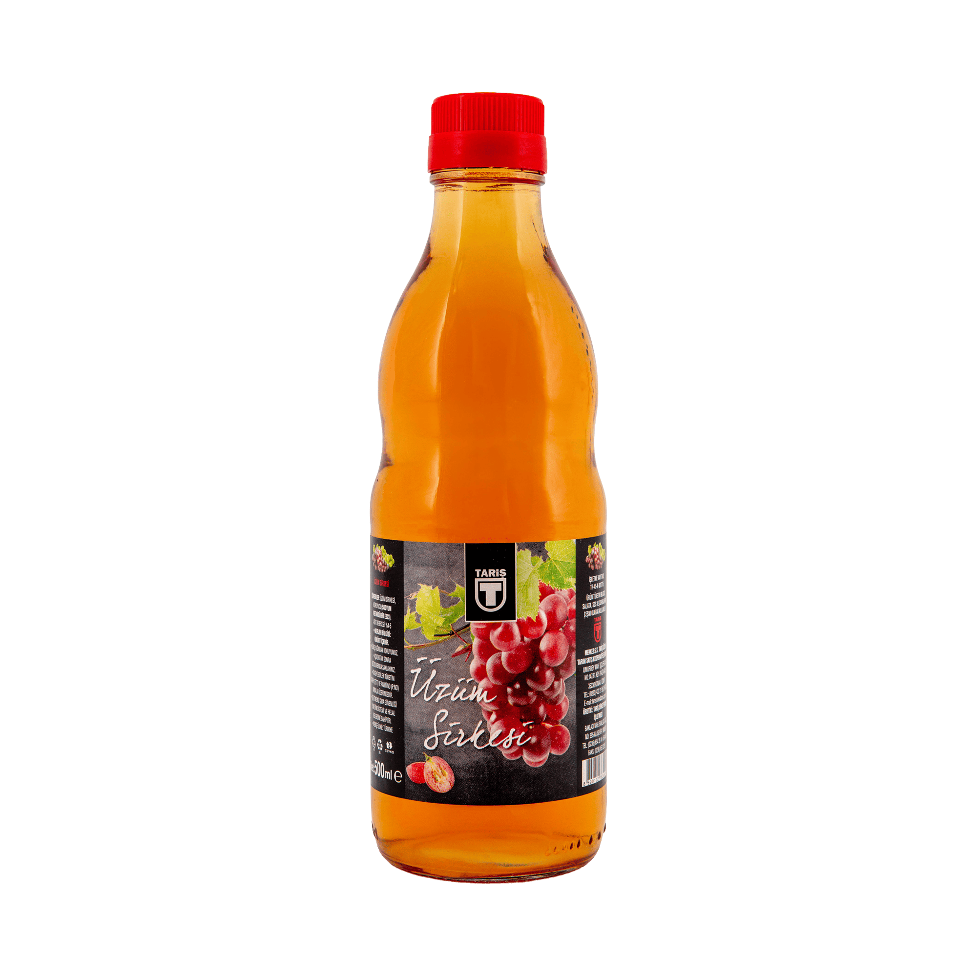 uzum_sirkesi Üzüm Sirkesi 500 ml Cam Şişe - Görsel 1